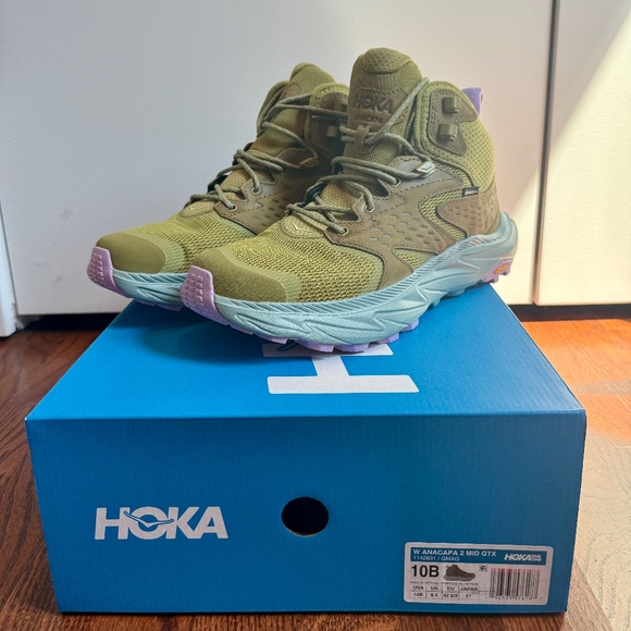 NEW Anacapa 2 Gore-Tex® Waterproof Mid Hiking Shoe (Women) in Green Moss / Agave - Picture 3 of 3